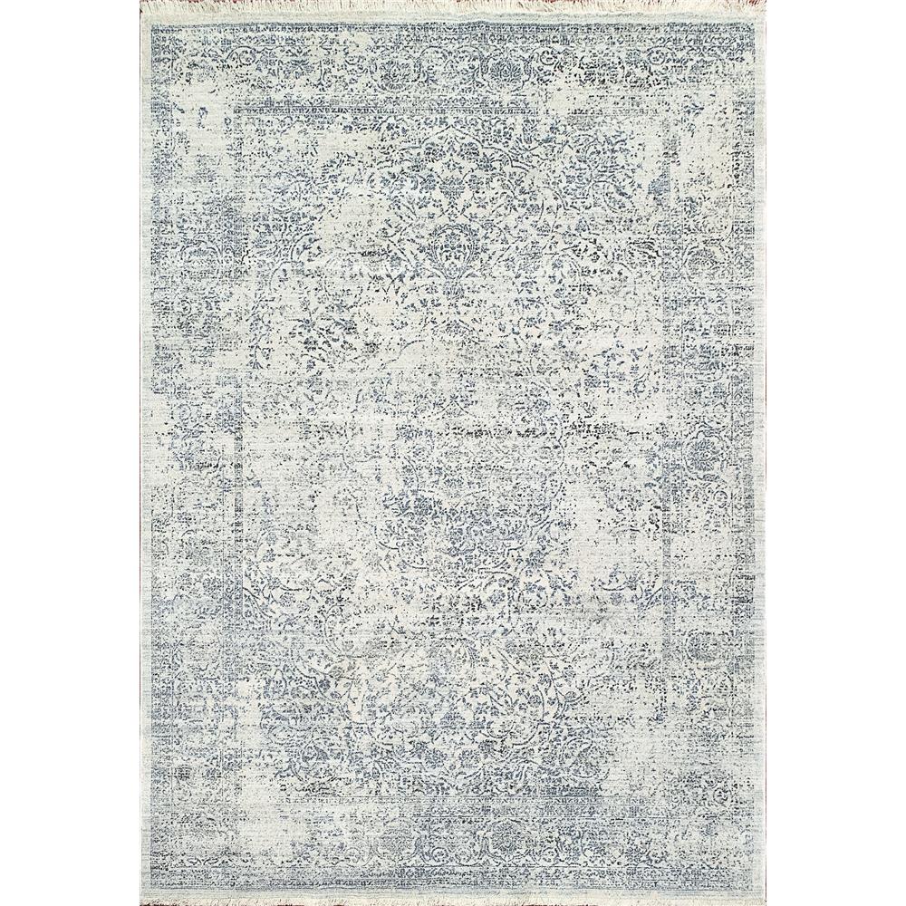 Dynamic Rugs 9667 Eternal 7 Ft. 8 In. X 10 Ft. 7 In. Rectangle Rug in Ivory / Blue